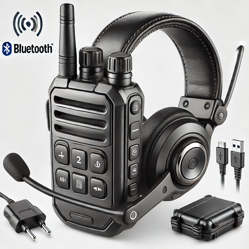 Bluetooth 2-Way Radio Headset