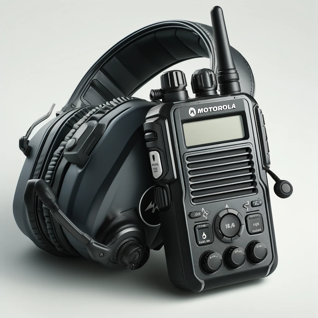 Motorola Radio and Headset